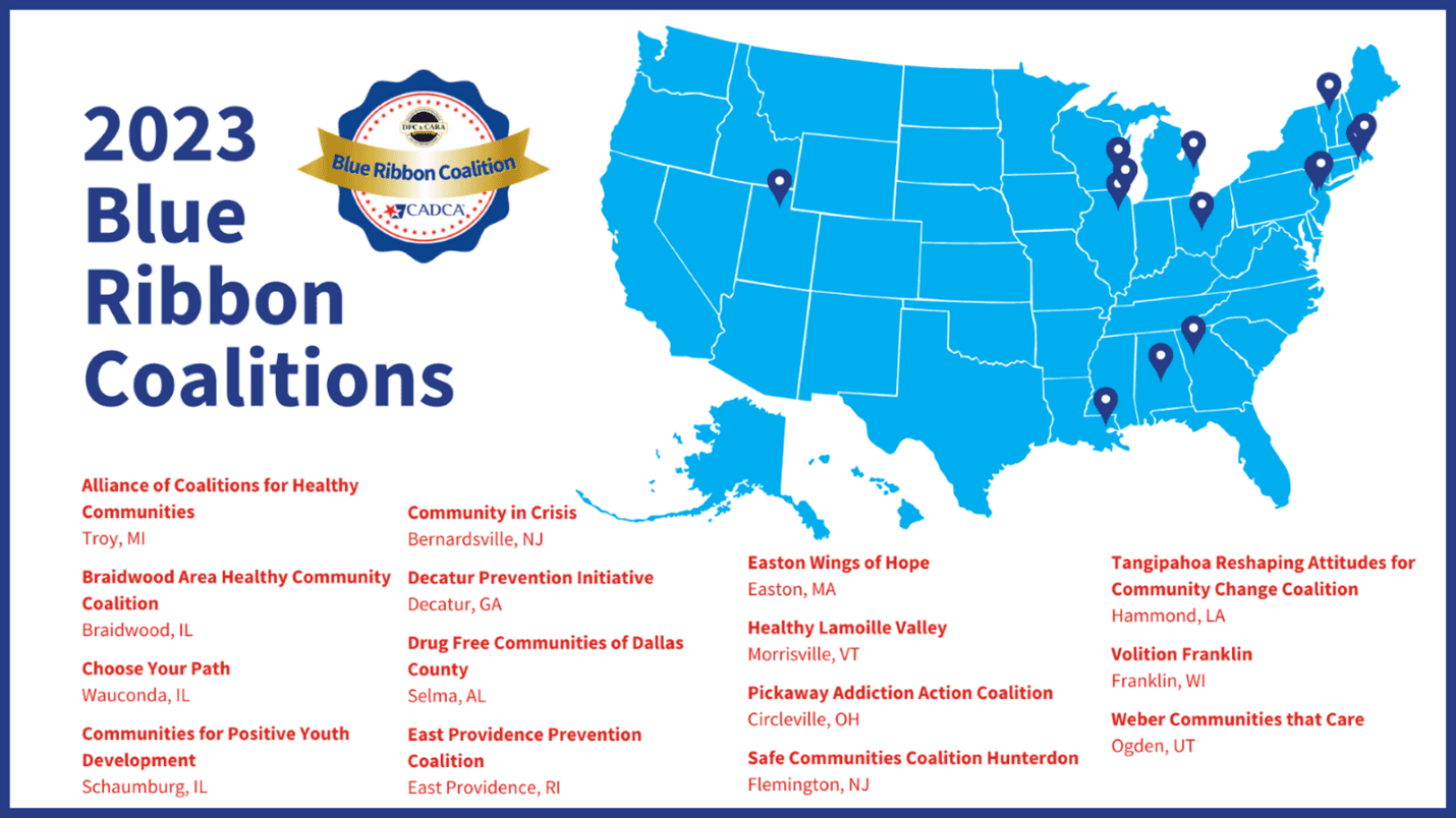 Celebrating Excellence: Announcing the 2023 Class of Blue Ribbon Coalitions and the Blue Ribbon Award Winners